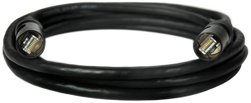 WW-ENC6ASE020 CAT6A EtherCon to CAT6A Tactical Shielded Cable - 20 ft.