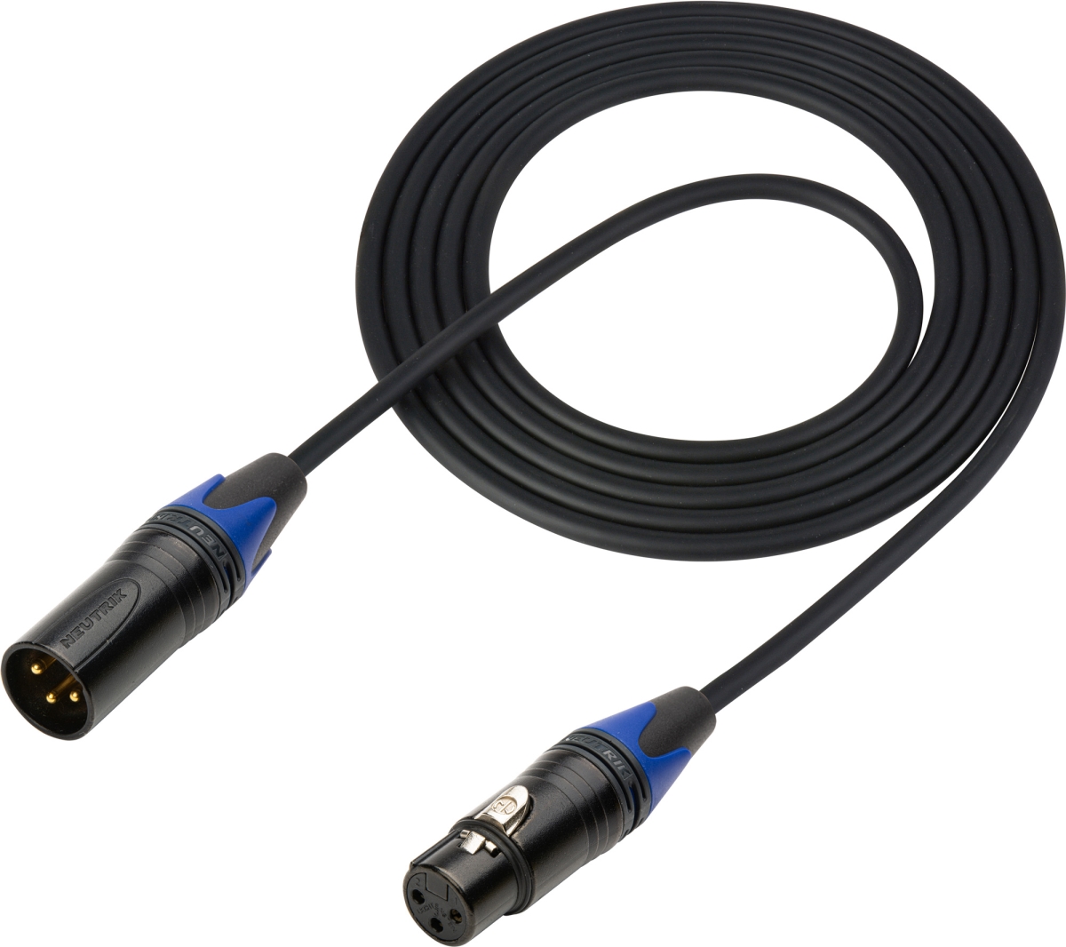 P-DMX-3M3F-100 DMX Lighting Control Cable for Plenum 3-Pin XLR Male to 3-Pin XLR Female - 100 ft -  Sescom, P/DMX-3M3F-100