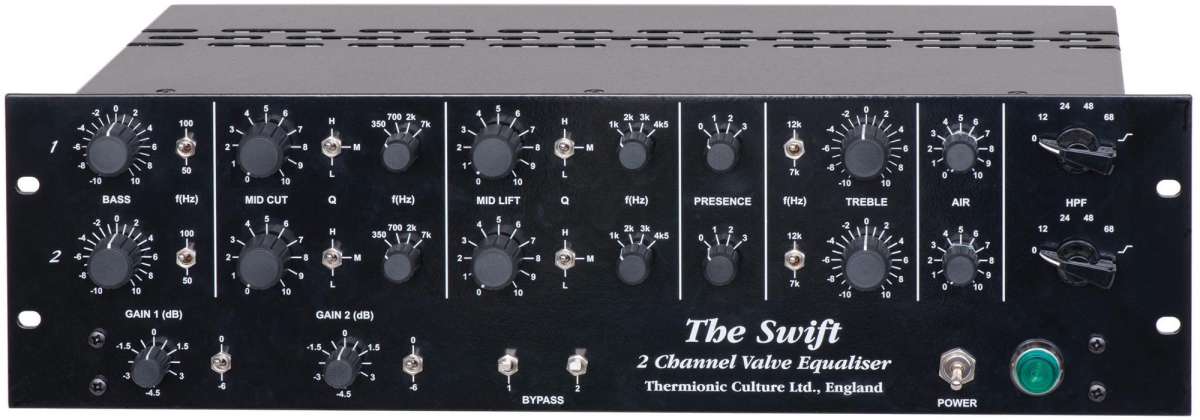 THERSWIFTEQB 2 Channel Valve Equalizer  Balanced