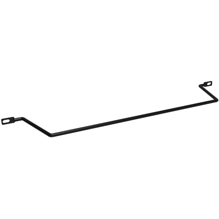 0.25 & 4 in. OS Cable Lacing Bar, Black - Pack of 10