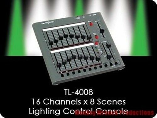 LGT-TL4008-DMX01 16 Channel Portable Digital Lighting Controller with DMX01 Option