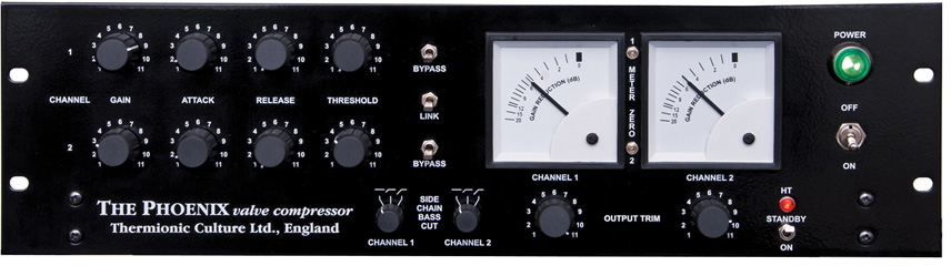 THER-PHOENIX-SB Valve Compressor, Black