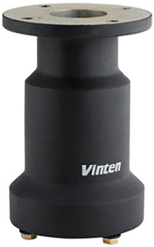 VIN-3155-3B Adaptor Hi-Hat - 4-Bolt Flat Base to 4-Bolt Flat Base, Black - 200 mm