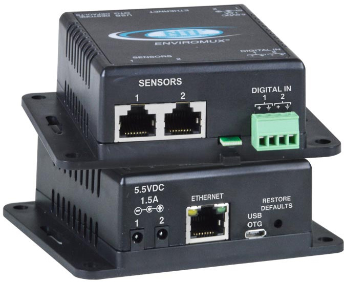 E-MICRO-TRHP-TAA Enviromux Micro Environment Monitoring System - Integrated Temperature & Humidity Sensor PoE