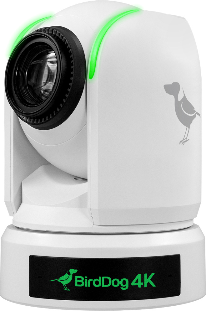 Picture of BirdDog BDS-BDP4KWHITE 10-Bit Full NDI PTZ Camera with 1 in. Sony Sensor - White