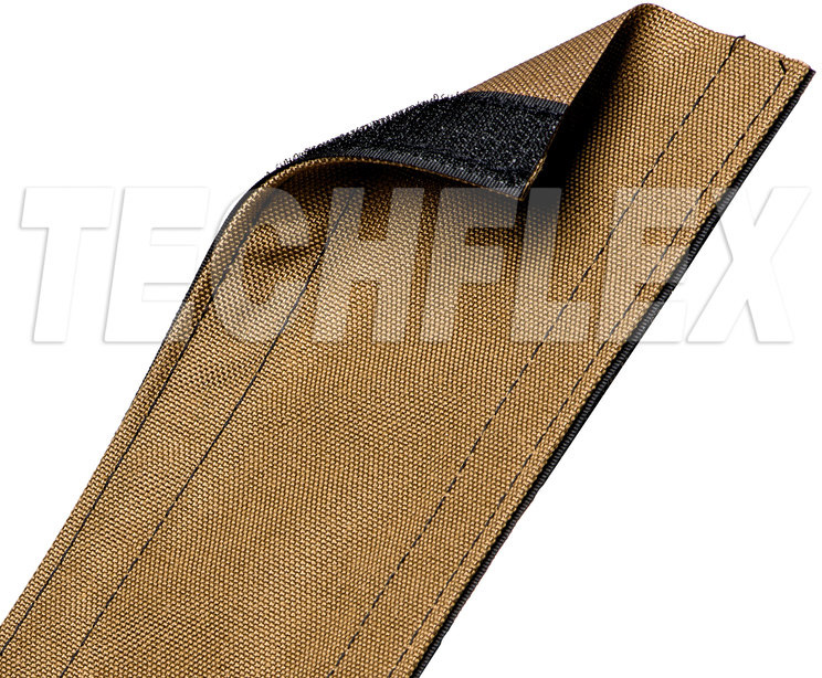 TFX-DRN4-BN-025 4 in. Dura Race Wide Carpet Wire & Cable Protector - Brown - 25 ft.