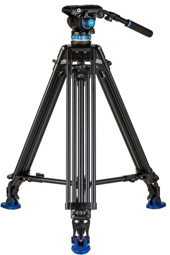 Picture of Benro BNRO-A573TBS6PRO Dual-Tube Aluminum Video Tripod & S6PRO Head