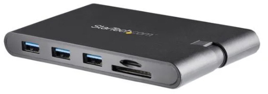 ST-DKT30CHVSCPD USB-C Multiport Adapter with HDMI -VGA - USB 3.0 & SD & SD Micro Card Reader - Wraparound Cable -  Startech
