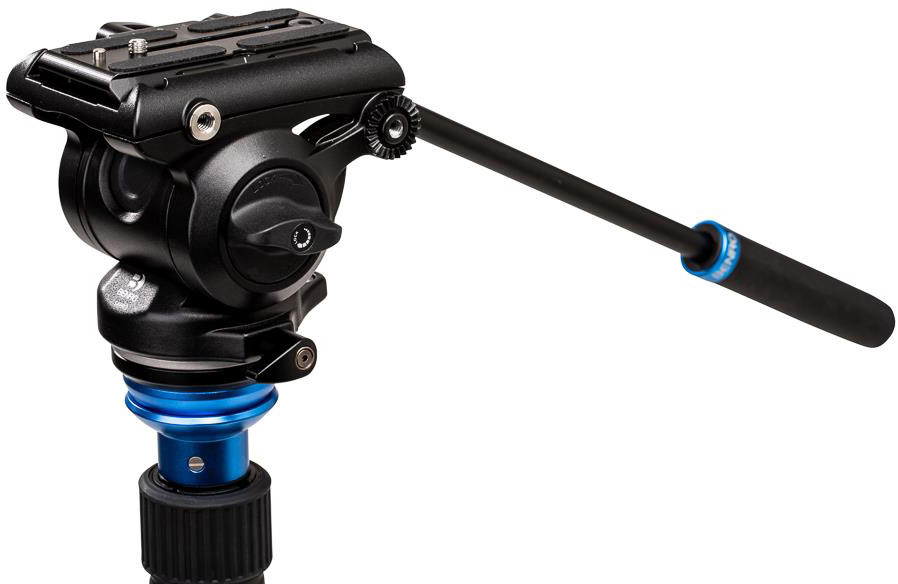 Picture of Benro BNRO-S4PRO Video Head - Additional Counterbalance 1-2 Allows Attached Accessories without Needing a Cage or Rig