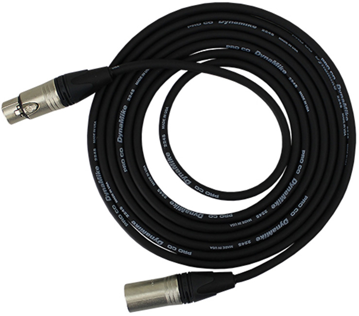 PRCO-MN-100 M-25 23 AWG LO-Z XLRF-XLRM MasterMIKE Microphone Cable - 25 ft.
