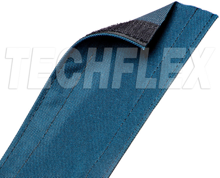 TFX-DRN4-BE-025 4 in. Dura Race Wide Carpet Wire & Cable Protector - Blue - 25 ft.