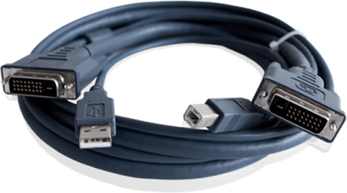 Picture of Adder ADR-VSCD4 DVI-D Dual Link Male - Male & USB A-B Cable - 16.4 ft.