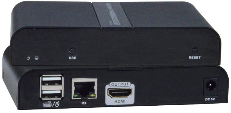 Picture of Network Technologies NETT-STIPUSB4KLC Low-Cost 4K HDMI USB KVM Extender Over IP