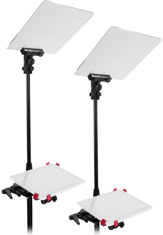Picture of Prompter People FLEX-IPAD-PRESPR Flex Presidential iPad Conference Prompter - Pair
