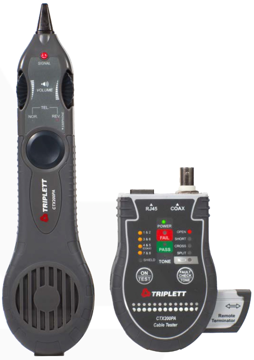 TRIPL-CTX200PA Network Cable Tester with Inductive Probe