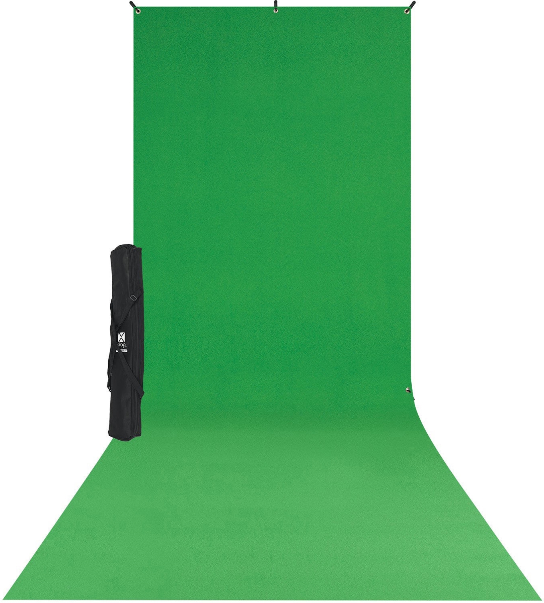 Picture of Westcott WES-579SK 5 x 12 ft. X-Drop Wrinkle-Resistant Backdrop Kit - Chroma-Key Green Sweep
