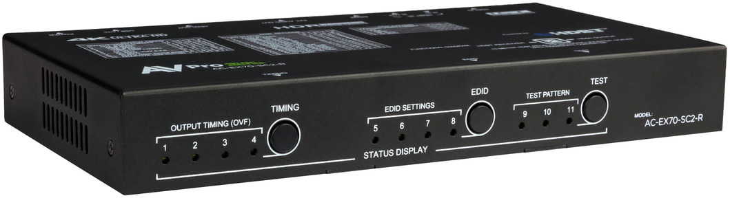 Picture of AVPro Edge AC-EX70-SC2-R 70 HDBaseT Receiver with Scaler & Fixed RGB Function