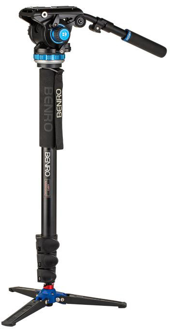 Picture of Benro BNRO-A48FDS6PRO Classic Video Monopod with S6 PRO Flat Base Video Head