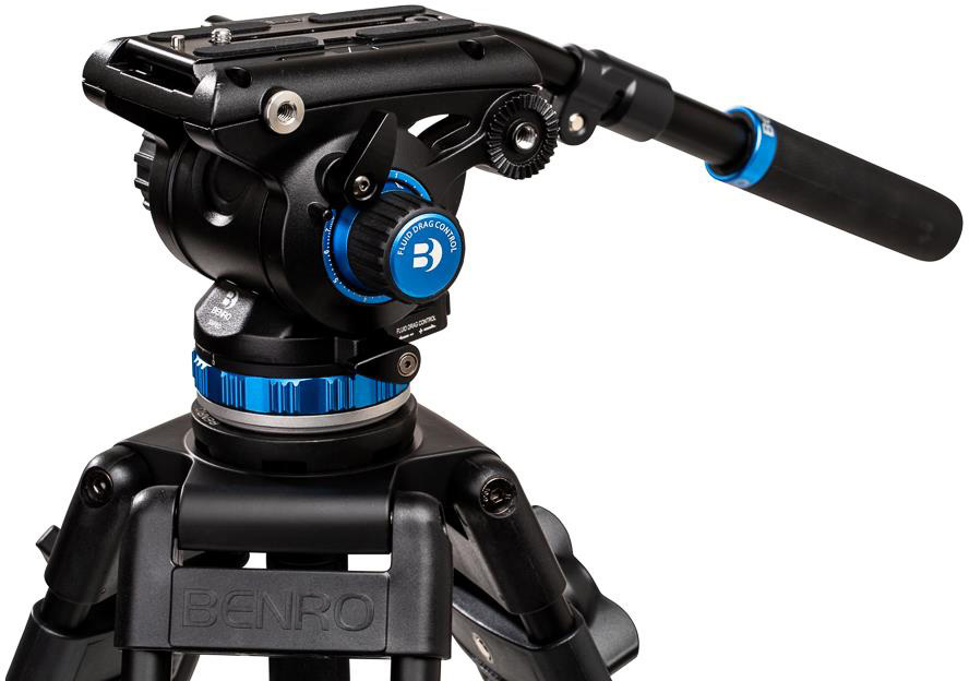 Picture of Benro BNRO-S6PRO Video Head - Supports up to 13.2 Pounds - Allows Attached Accessories Without Needing a Cage or Rig