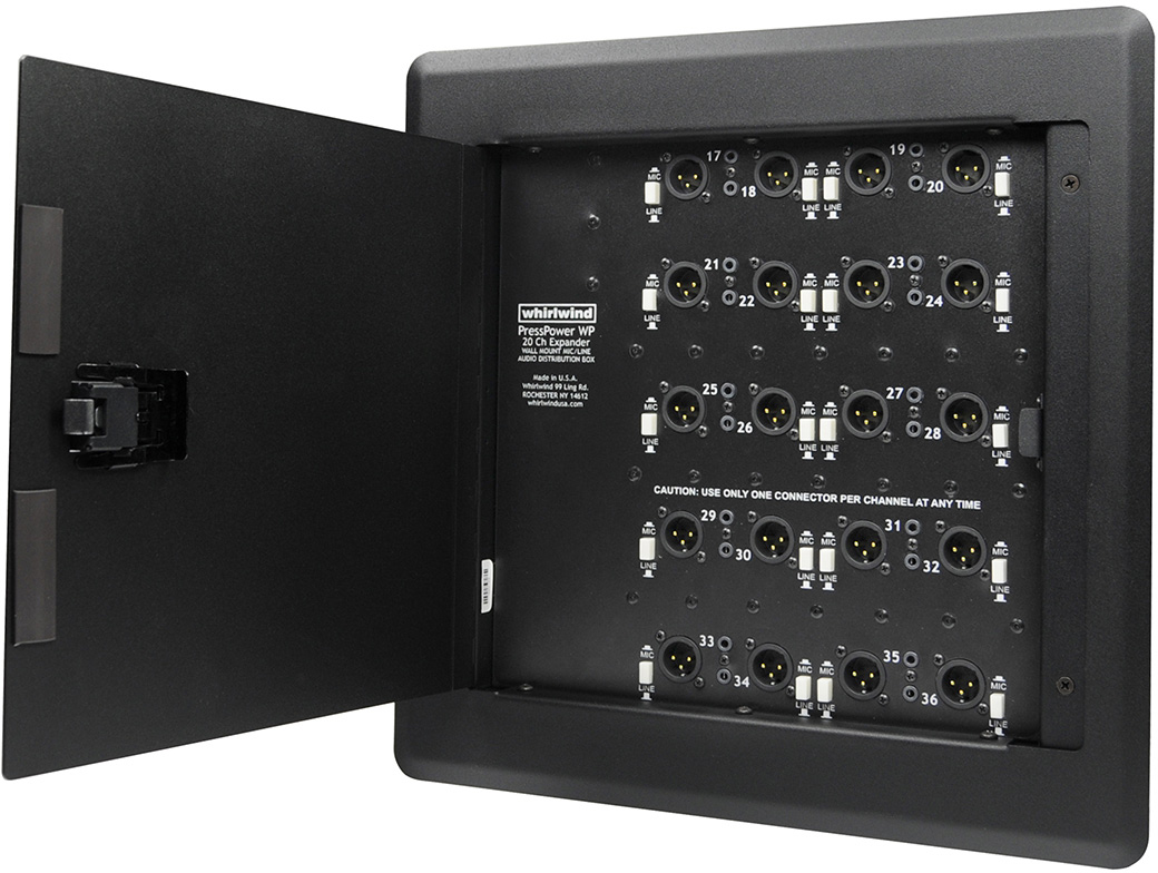 WW-PRESS-WALL Active Wall Mount with 14 Mic-Line Outputs