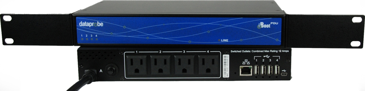 Picture of Dataprobe IBOOT-PDU4-N15 4 Outlet Remote Managed PDU