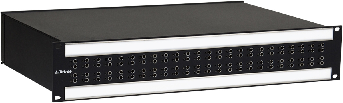 BIT-B422-FI6T-24 2x24 Full Normal Patchbay with 6 Wire Circuit & Programmable Normals