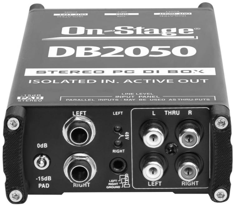 OSS-DB2050 Active Stereo Multi-Media DI Box