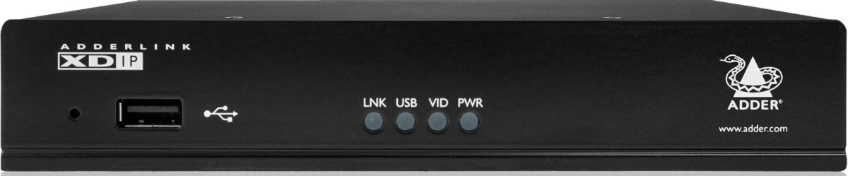 Picture of Adder ADR-XDIP-POE Digital KVM & AV Extender with USB & Audio Over IP via1GbE Network Single Node Powered POE