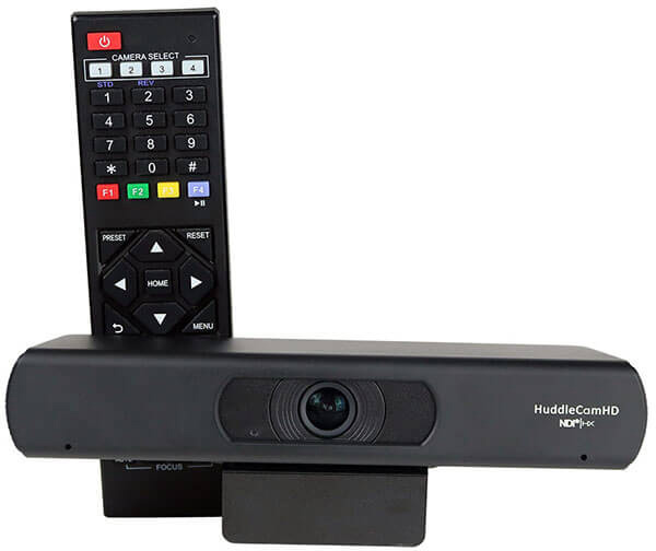 Picture of Huddlecamhd HUD-HC-EPTZ-NDI Pro IP 4K EPTZ Webcam with NDI & Dual-Microphone Array