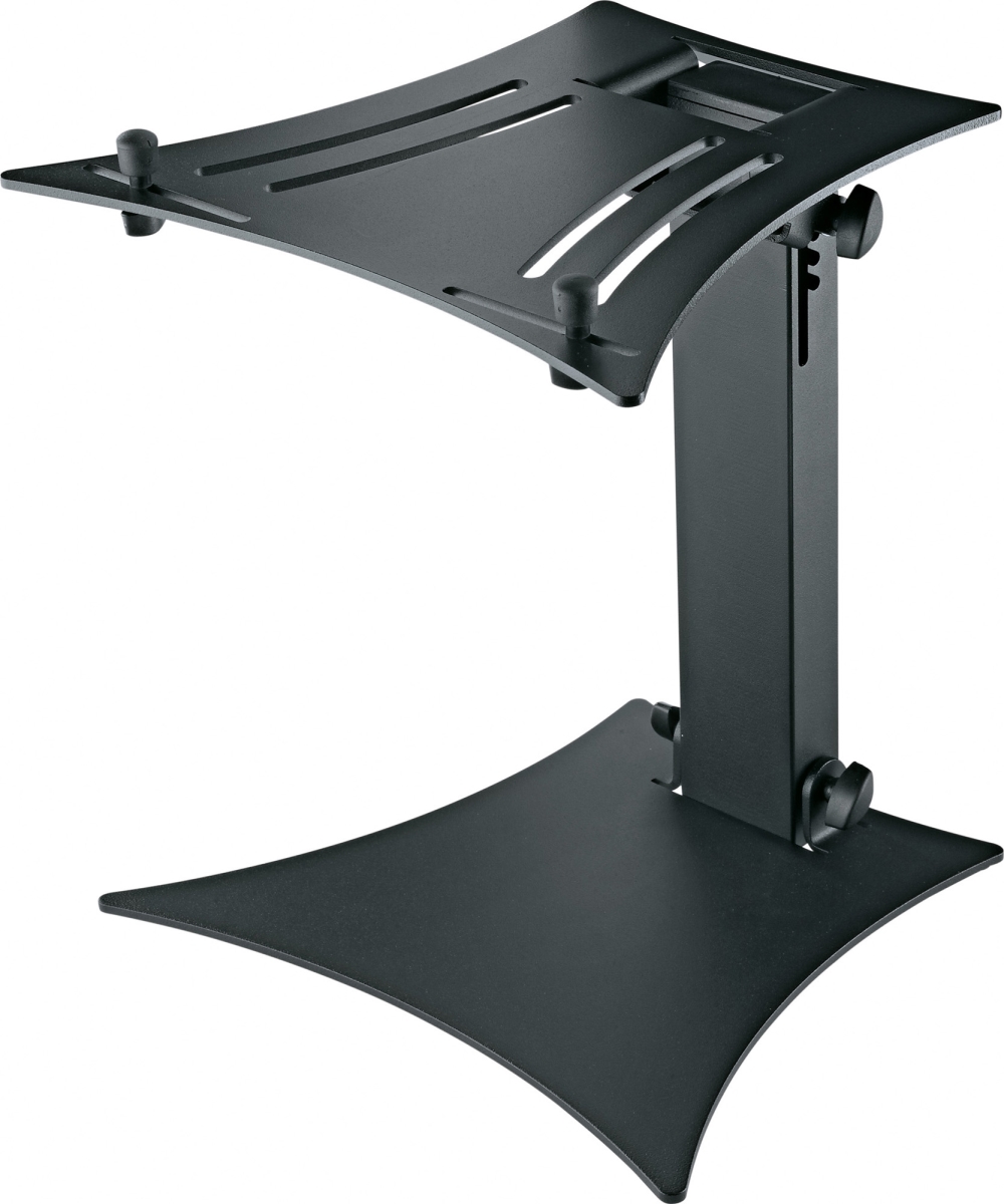 KM-12190 Folding Laptop Stand for Mobile DJ & Musicians