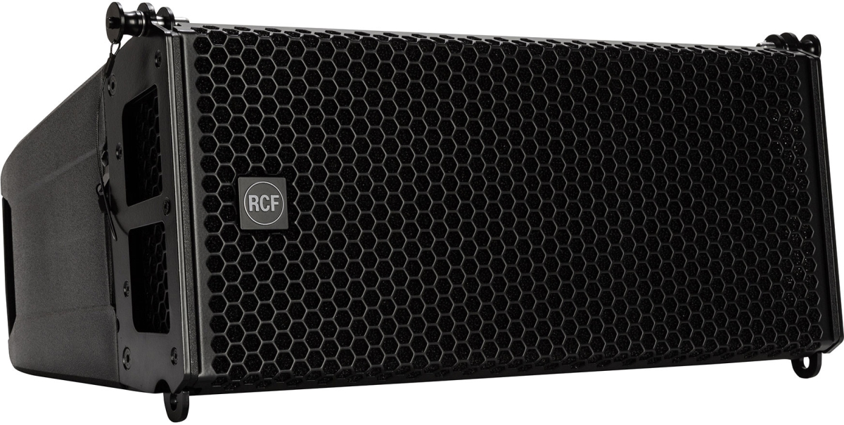 Active Compact 2-way Line Array PA Speakers - Black