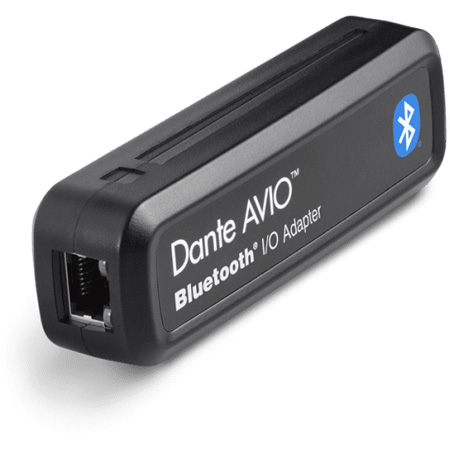 Picture of Audinate ADN-ADP-BT-AU2X1 Dante AVIO Bluetooth IO Adapter with 2 x 1 Audio Channels
