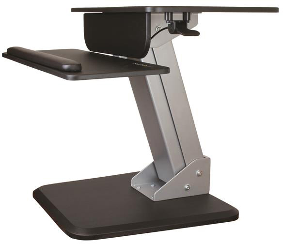 Picture of Startech ST-ARMSTS Ergonomic Sit & Stand Workstation with Height Adjustment
