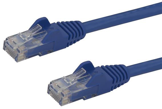 Picture of Startech ST-N6PATCH25BL10 25 ft. CAT6 Cable Patch Cord with Snagless - Blue - Pack of 10