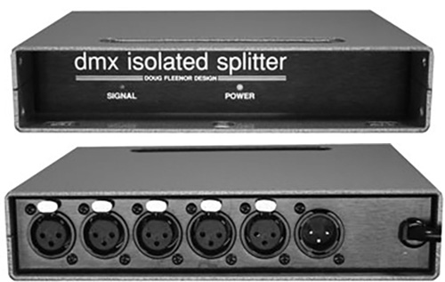 Picture of Doug Fleenor Design DFD-125-3 Input & 5-Outputs DMX Isolated Splitter