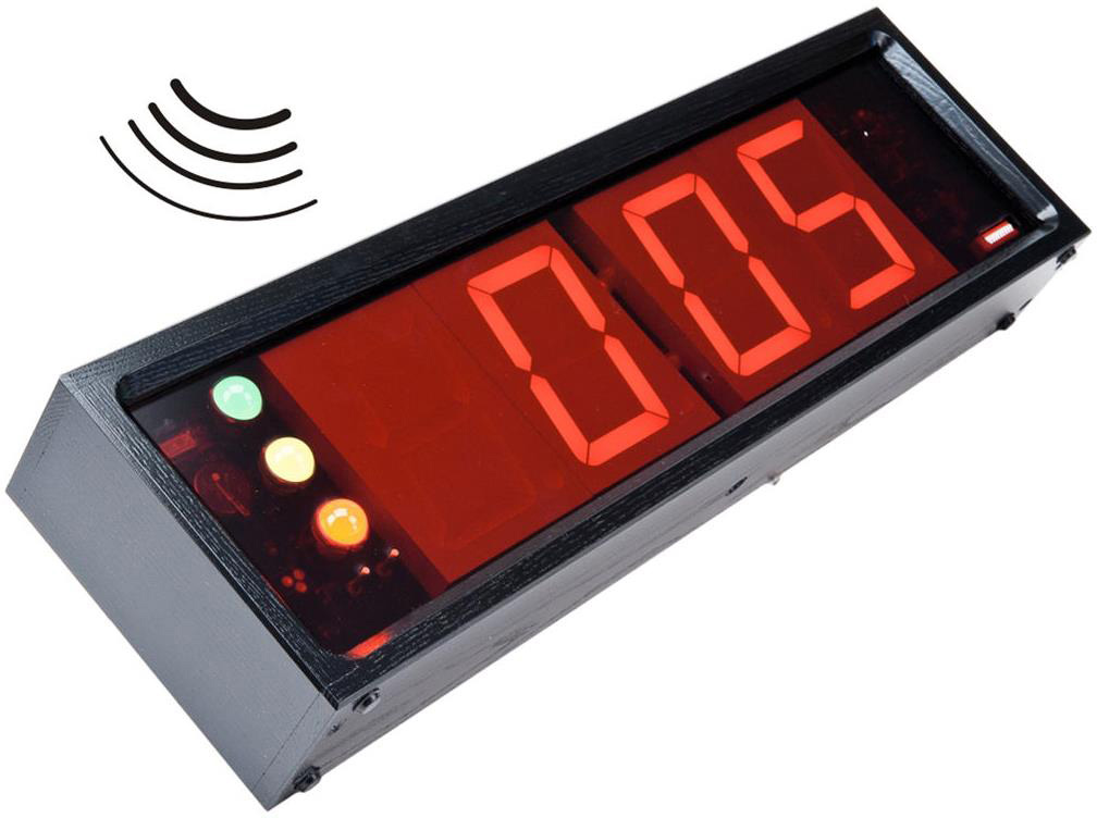 DSA-ASL2-ND3BT Audience Signal Light with 2 in. Digits & Integrated Bluetooth Receiver