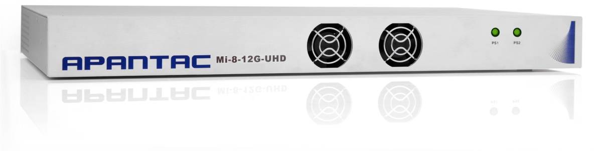 Picture of Apantac APA-MI-8-12G-UHD 1RU 8x1 12G&#44; 3G-HD-SDI Input Multiviewer with HDMI 2.0 UHD Output