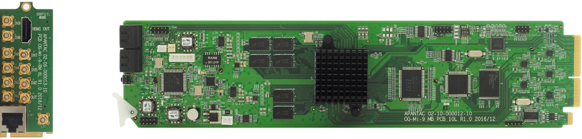 Picture of Apantac APA-OG-MI-9-SET1 1 Bundle includes OG-Mi-9-MB & OG-Mi-9-RM OpenGear Cards - Occupies 2 Slots in an OpenGear Frame