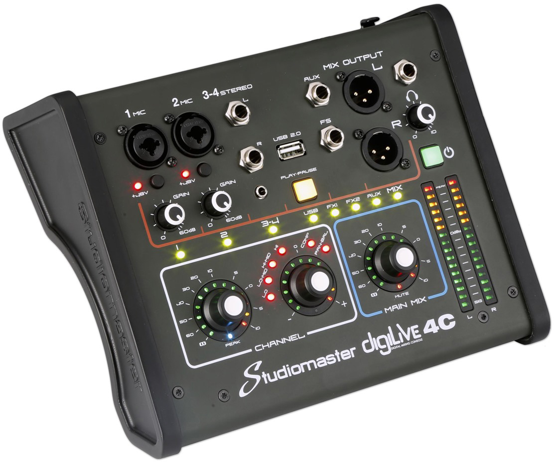 Picture of Studiomaster SM-DIGILIVE-04C 4-Channel Digital Console