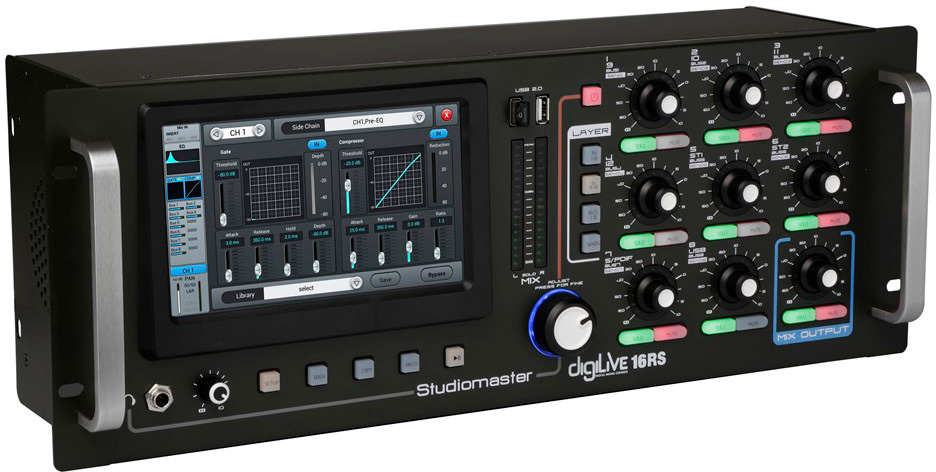 SM-DIGILIVE16RS Rack Mount Digital Console
