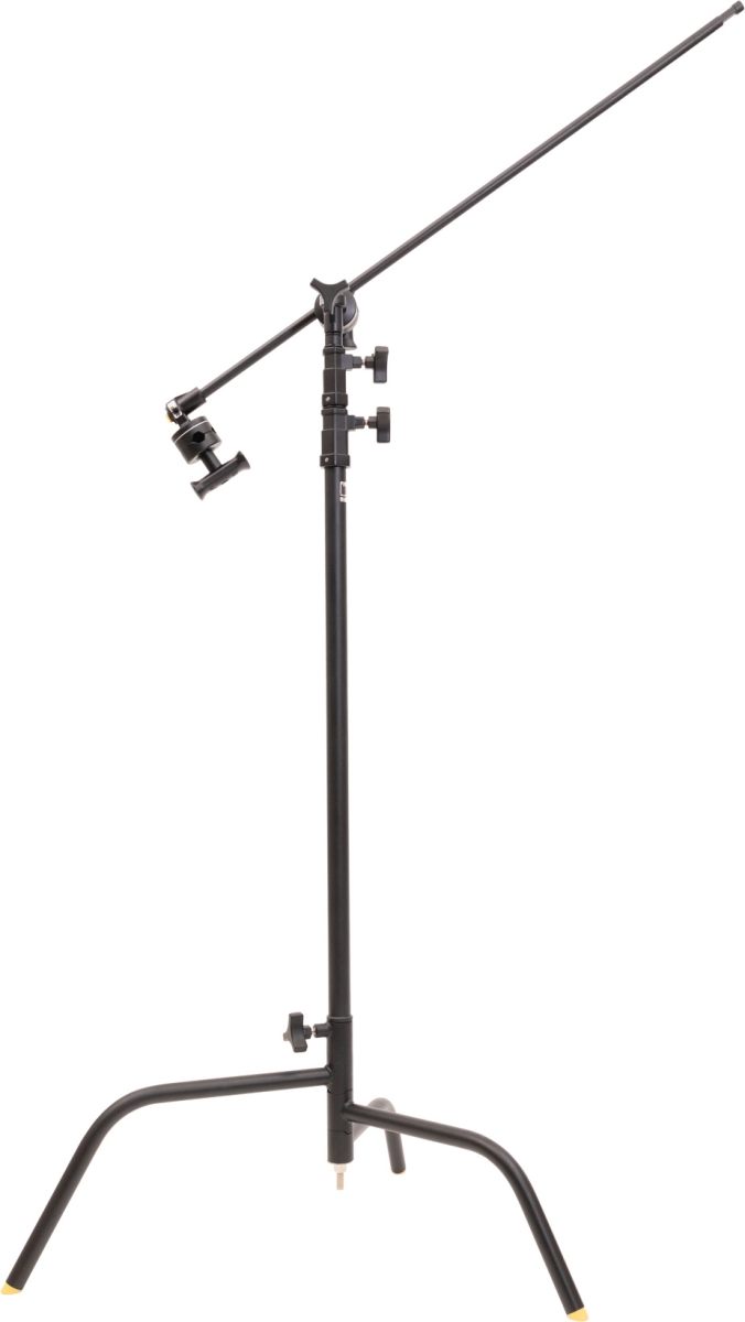 Picture of Lowel LWL-CTB-40BK 40 in. C-Stand Turtle Base Kit with Spring Loaded Legs&#44; Black