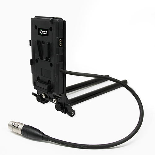Picture of Core SWX CSW-RMV-XLR 15 mm Rail Mount Cheese Plate with V Mount Battery Plate & 18 in. 4P XLR