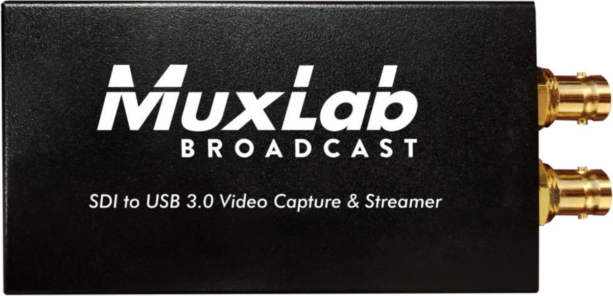 Picture of Muxlab MUX-500705 SDI to USB3.0 Video Capture & Stream with Audio In