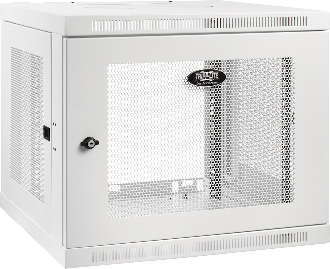 Tripp Lite TRL-SRW9UDPW Wallmount Rack Enclosure Cabinet with 9U Switch Depth Deep, White