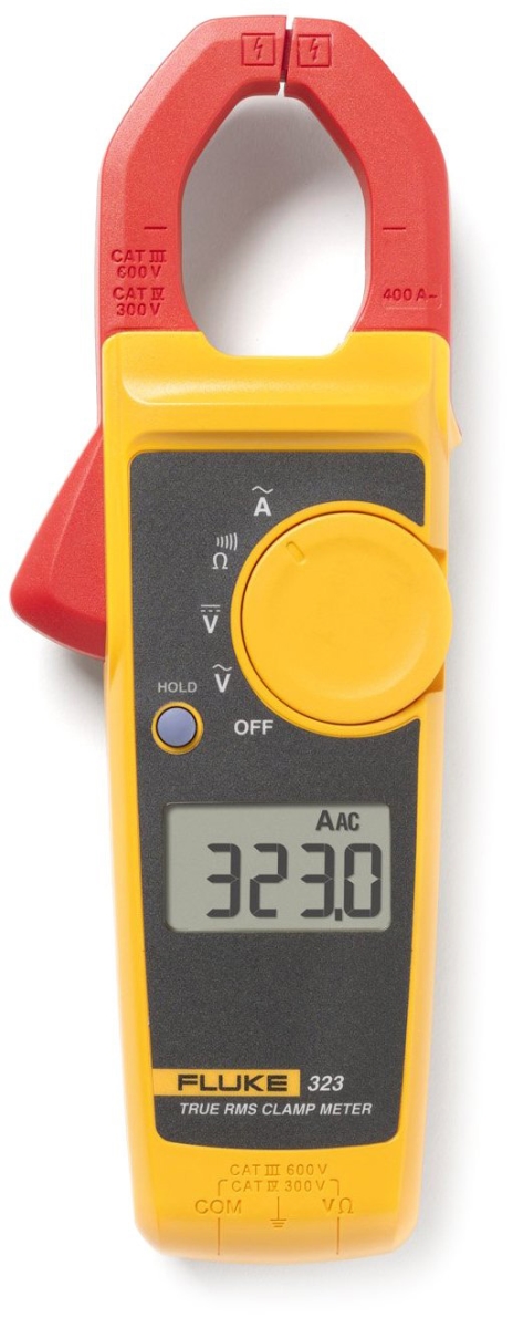 Picture of Fluke Electronics FLK-323 400A AC 600V True-RMS AC Clamp Meter