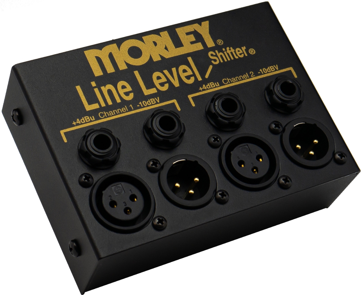 Picture of Morley MLLS Line Level Shifter 2 Channel Box with 0.25 in. Smart Jacks