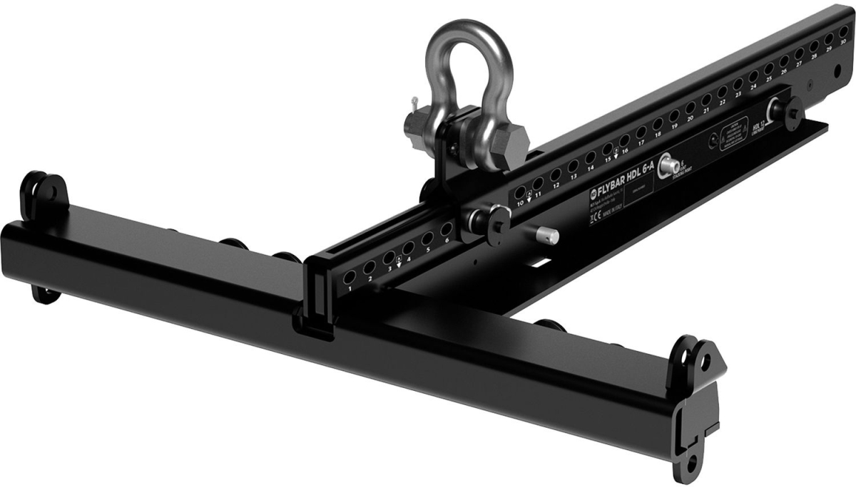 Flybar for 12-AS-HDL 26-A & HDL 35-AS 1x Pickup Tab with Shackle
