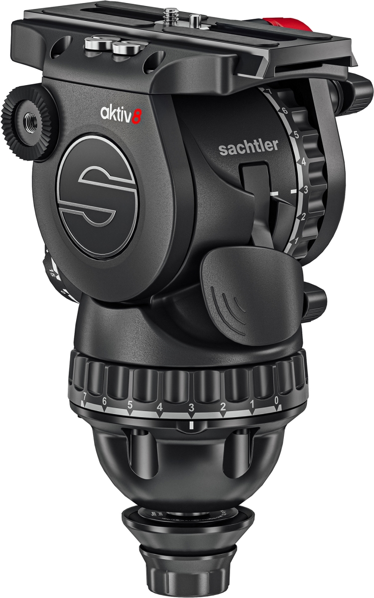 Sachtler SACH-S2068S Aktiv8 Sideload Fluid Head with SpeedLevel Technology