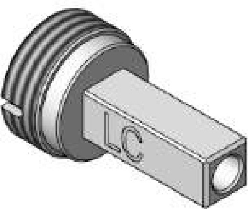 LTL-PT2-LC-PCF-1 Specialty Square Tip for LC PC Type Female P Connectors