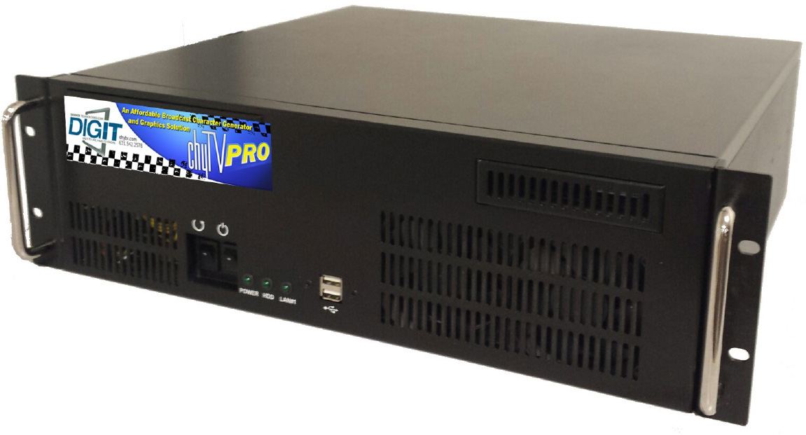 Picture of ChyTV CHYTV-HD-PRO HD Pro High-Definition Professional Broadcast Graphic System with HD-SDI In&#44; Out & HD Video Squeeze